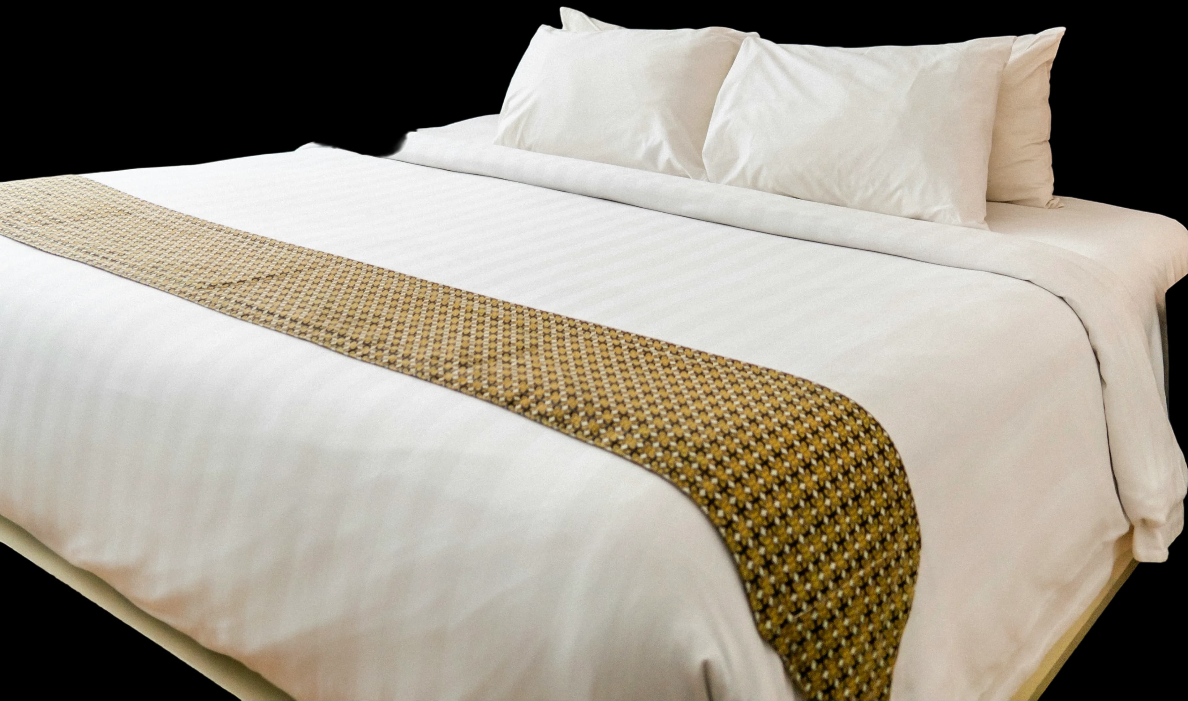 image of comfy queen sized bed